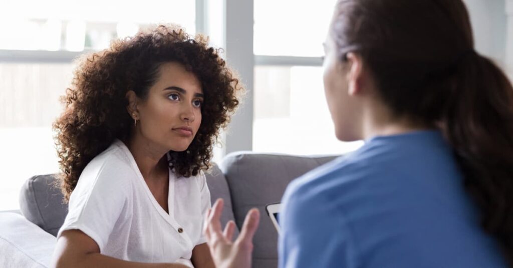 Discussing risks to fertility and reproduction from chemical hazards at work