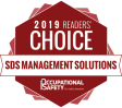 SDS RiskAssist™ 2019 COS Mag Award Winner's Badge SDS Management Solutions